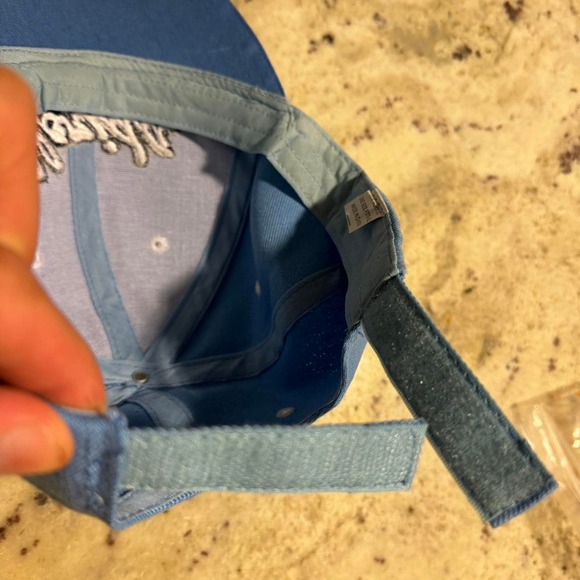 Light Blue Florida Adjustable Velcro Hat - Picture 4 of 4
